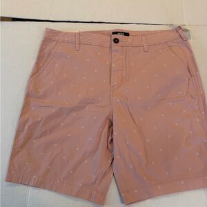 ATRO Men's Flat Front Peach Shorts